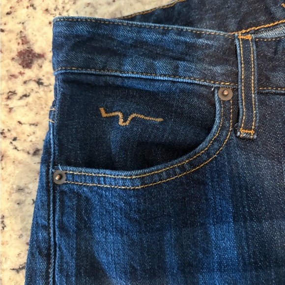 Kimes Ranch Blue Flare Wide Leg Jeans - Picture 4 of 8